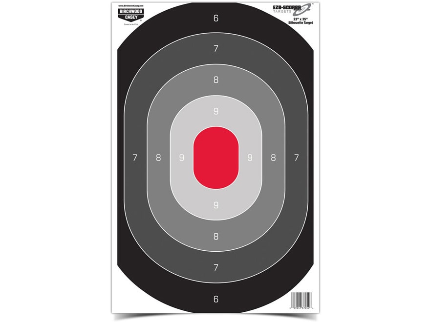 Birchwood Casey Eze-Scorer BC Bad Guy Paper Target Per 5 23 x 35-Inch 