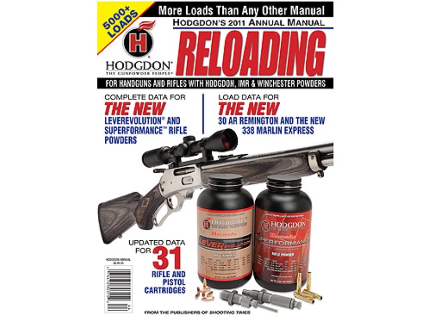 Hodgdon 2011 Annual Reloading Manual Reloading Manual