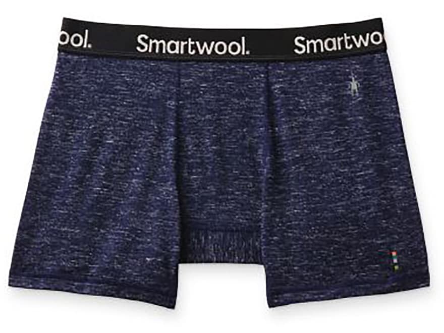 Smartwool Men's Everyday Exploration Boxer Brief Deep Navy Heather 2XL