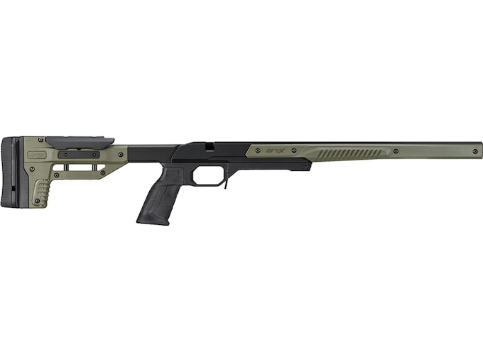MDT Oryx Chassis for Ruger American Short Action Olive Drab