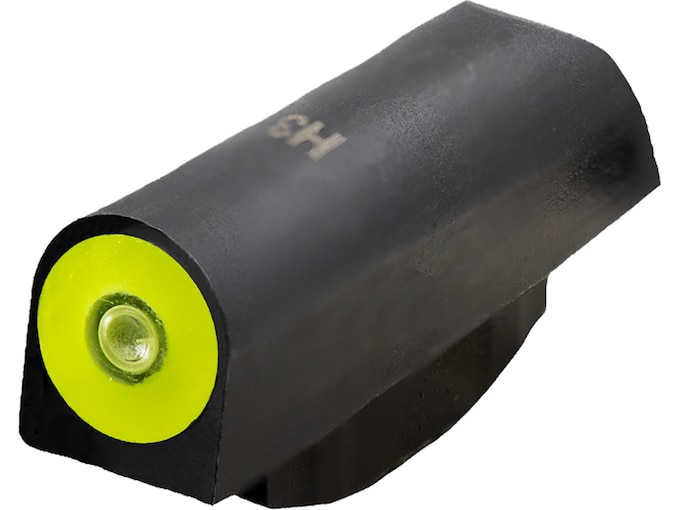 XS Front Night Sight for S&W J-Frame, Ruger SP101 Matte Tritium Big Dot Pinned Front Yellow