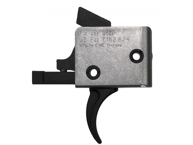 CMC Triggers AR-15, AR-10 Single Stage Trigger Curved 2.5 lb Pull