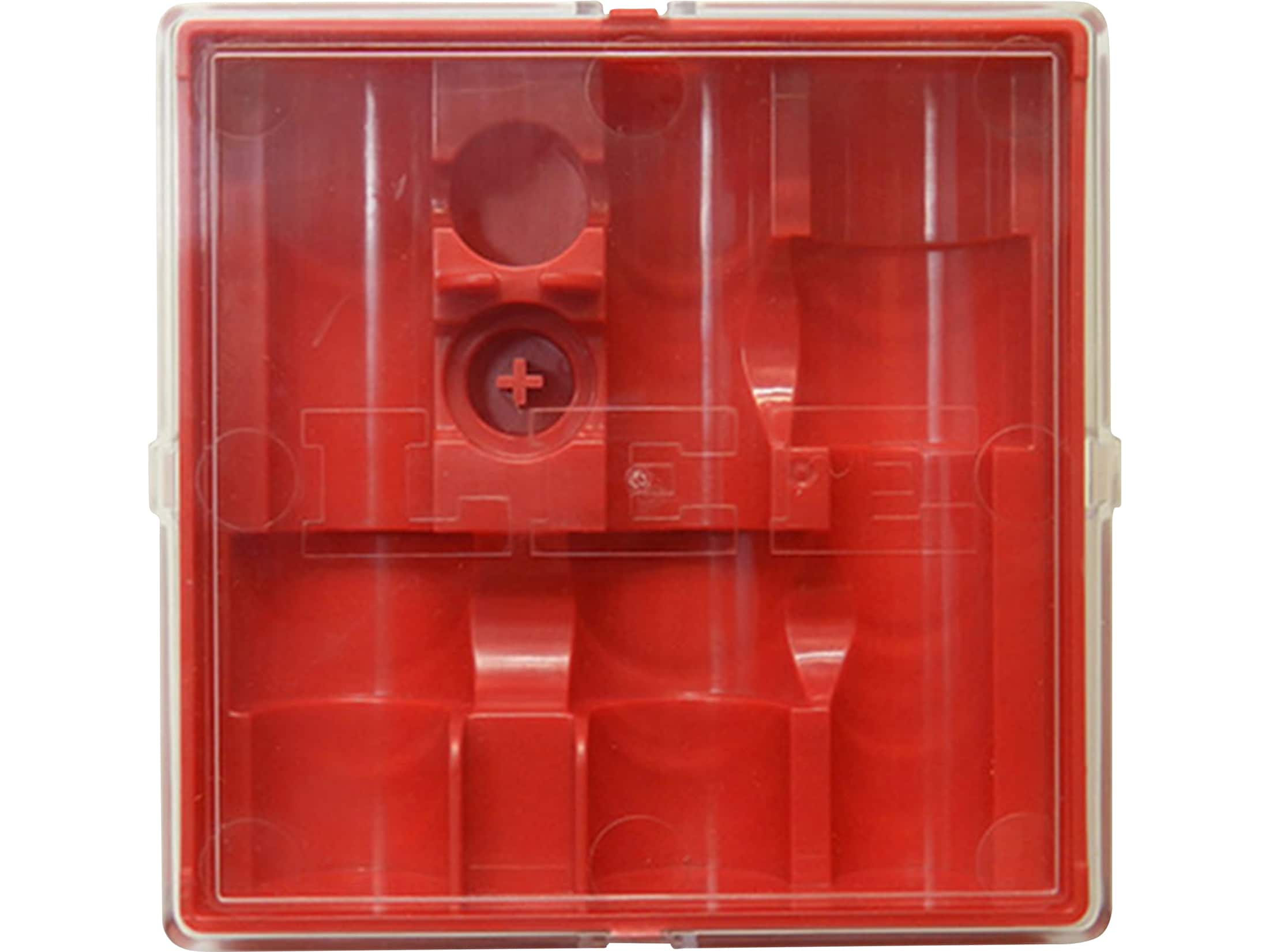 Lee Precision 4-Die Polymer Storage Box Red 90422 