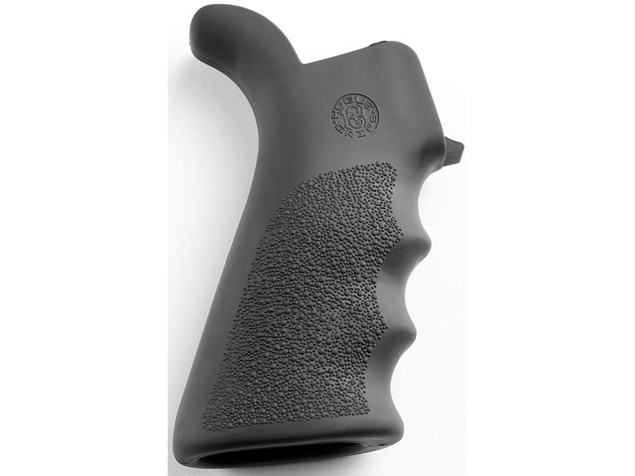 Hogue Overmolded Beavertail AR-15 Pistol Grip with Finger Grooves