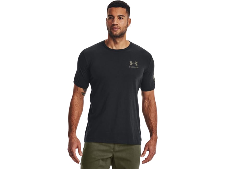 Under Armour Men's Freedom Flag Gradient Short Sleeve T-Shirt Steel