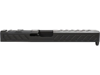 Grey Ghost Precision V6 Slide for Glock 17 Gen 5 RMR, DeltaPoint Pro Cut Stainless Steel Black