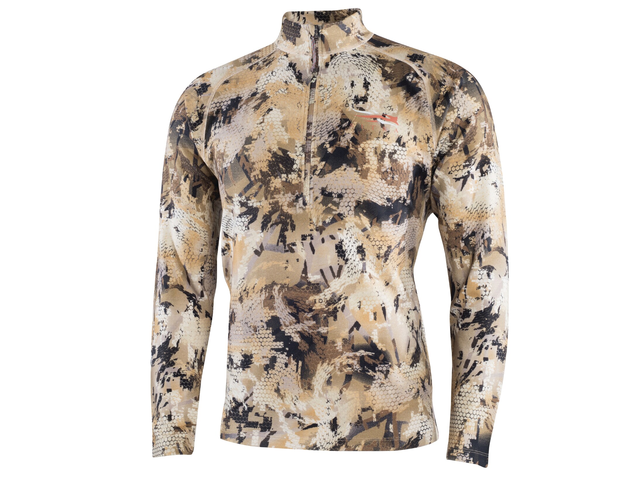 Sitka Gear Men's Merino Heavyweight 1/2 Zip Base Layer Long Sleeve