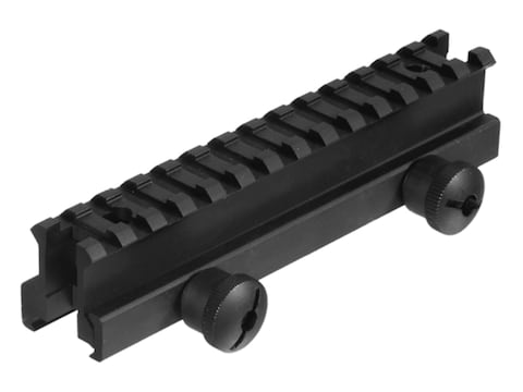 Leapers UTG Deluxe Picatinny-Style See-Thru Riser Mount AR-15 Flat-Top Matte