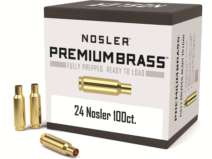 Nosler Premium 24 Nosler Brass Bag of 100