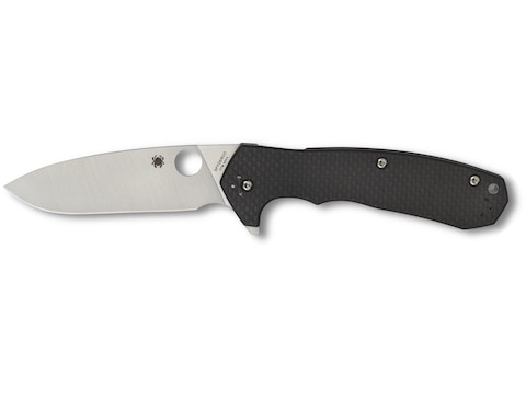 Spyderco Amalgam Folding Knife 3.8 Drop Point CPM S30V SS Blade Carbon