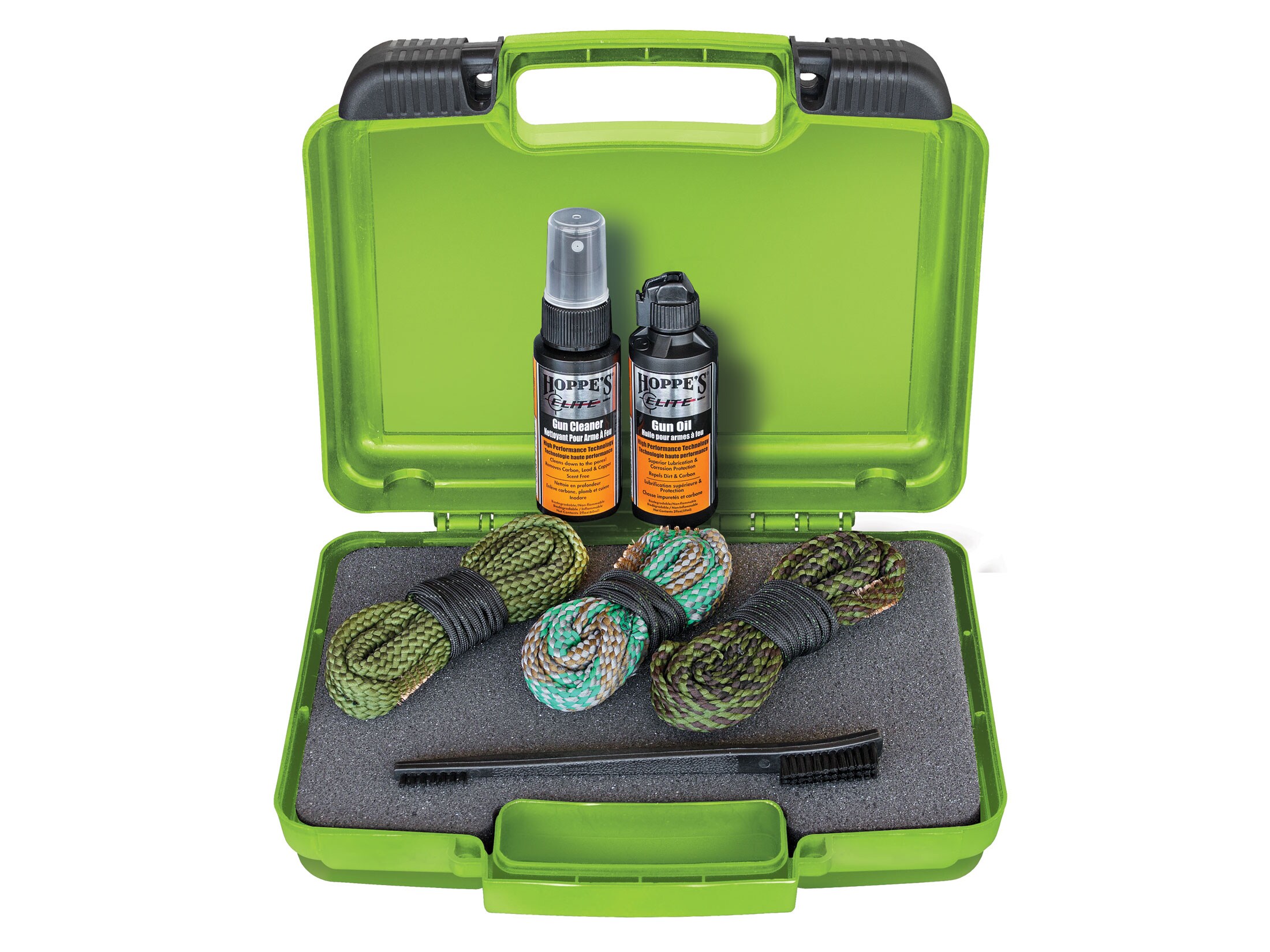 Hoppe's Elite Boresnake Pistol Cleaning Kit 9mm 40 45 Cal