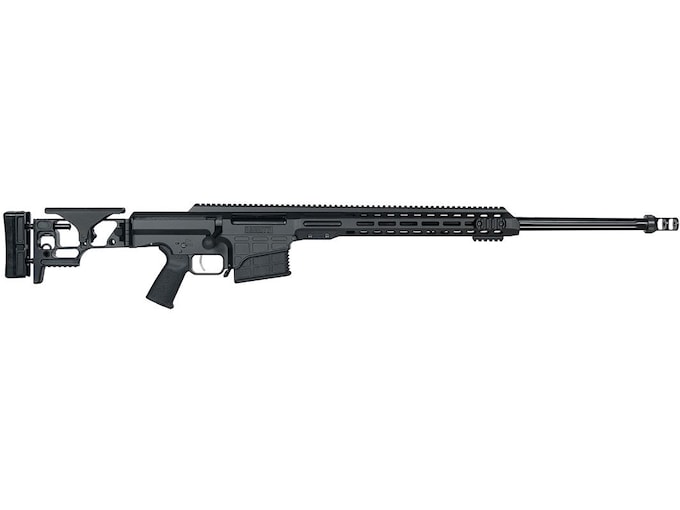 Barrett MRAD Bolt Action Rifle 300 Winchester Magnum 26" Fluted Black Threaded Barrel Black Frame Black Pistol Grip