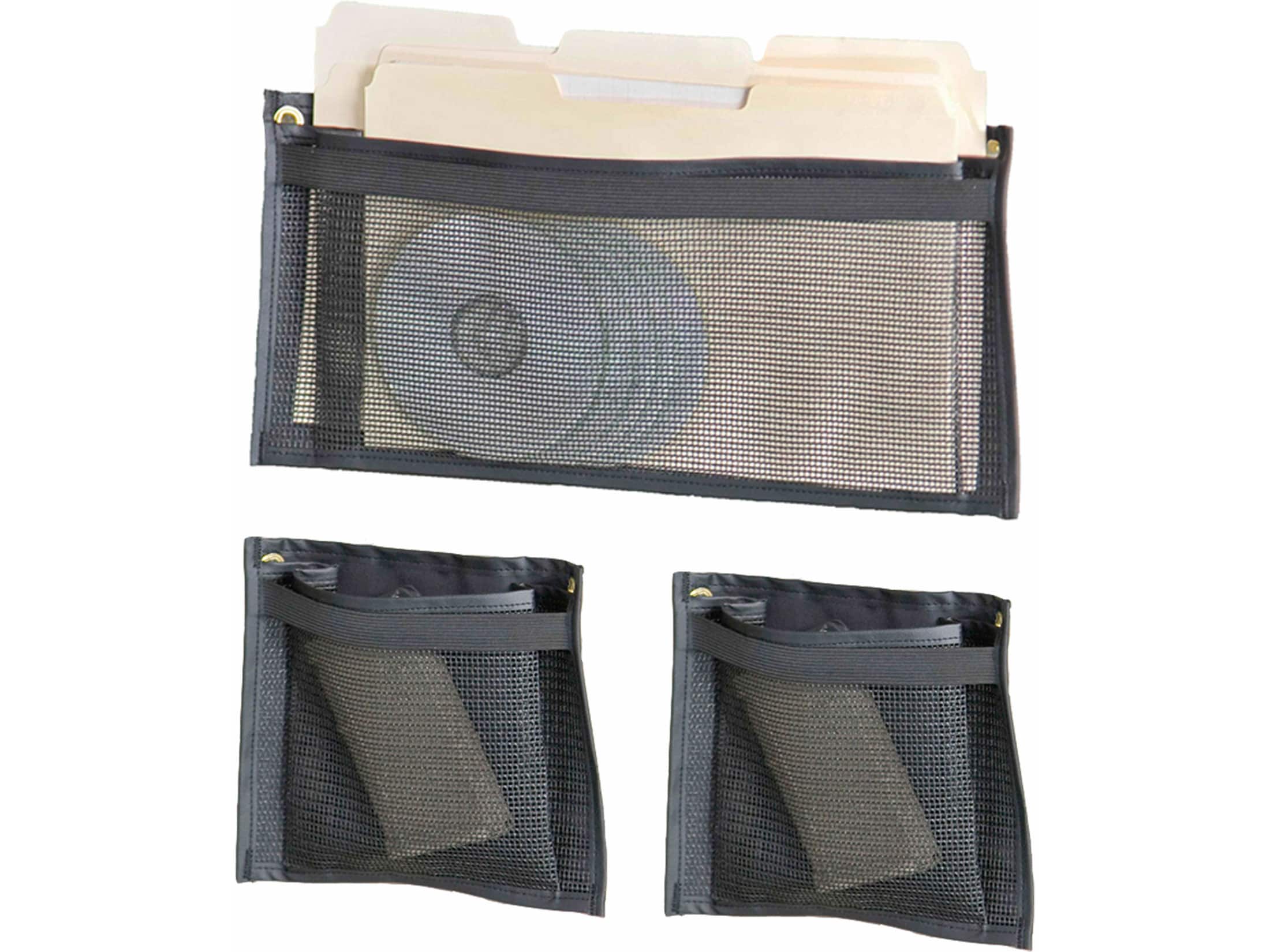 Rack'Em Racks 3 Pack Pouch Assortment Black