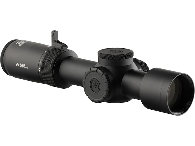 Primary Arms PLxC Compact RDB Gen II Rifle Scope 30mm Tube 1.5-12x 36mm Illuminated ACSS Griffin Mil Reticle Matte Black