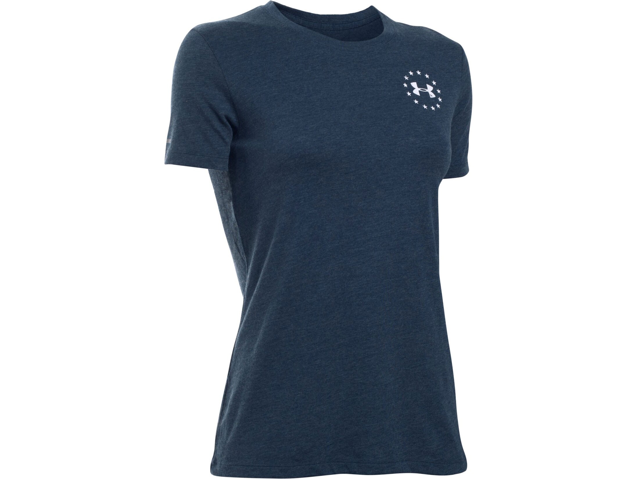 Under Armour Women's UA Freedom Flag T-Shirt Short Sleeve Cotton