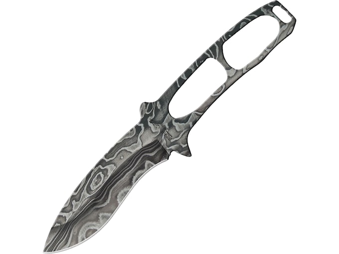 Bear & Son CC-400-LD Fixed Blade Knife 2.875″ Drop Point Damascus Blade Damascus Handle,