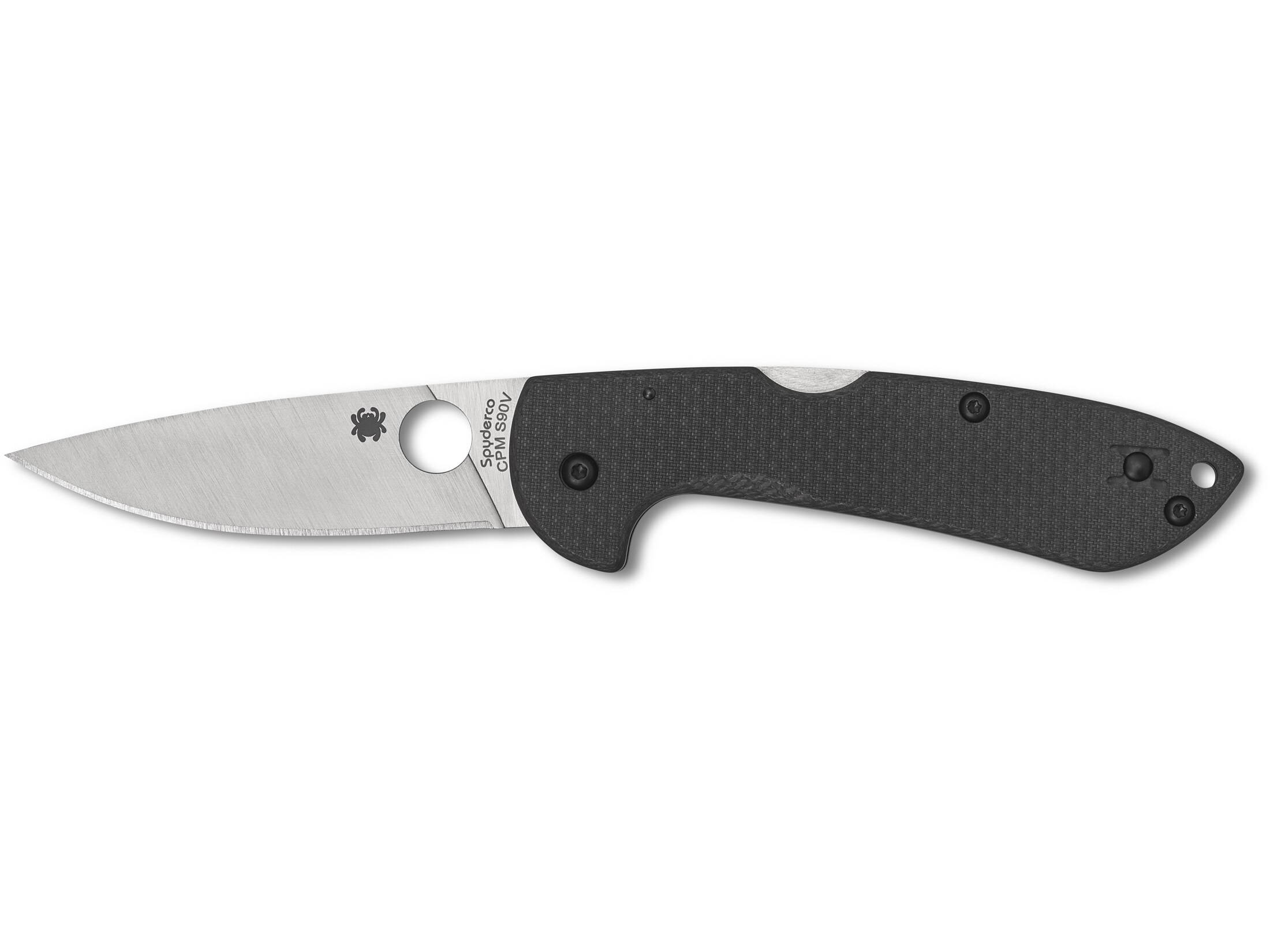 Spyderco Sprint Run Siren Folding Knife 3.6 Drop Point CPM-S90V Satin