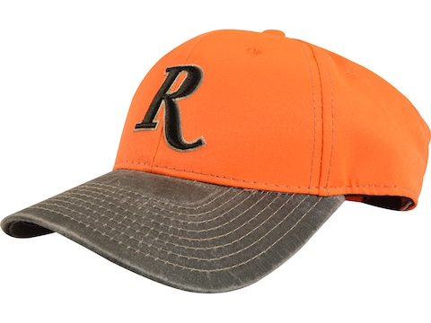 Remington Blaze Low Crown Logo Cap One Size Fits Most Cotton Blaze Orange/Black