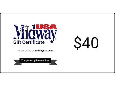 Midwayusa $40 Gift Certificate