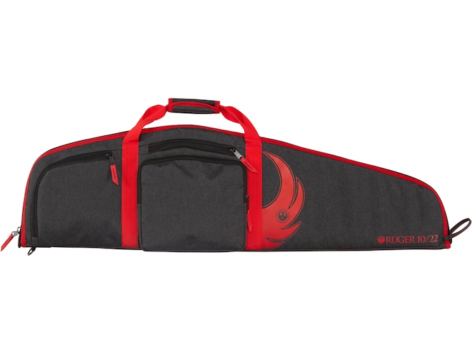 Allen Company Ruger 10/22 Rifle Case - 41-inch Soft Gun Bag, Padded, Olive, With Lockable Zippers & Accessory Pocket