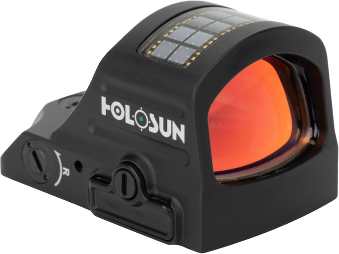 Holosun HE507C-GR-X2 Elite Reflex Red Dot Sight 1x Selectable Green Reticle Solar/Battery Powered Matte Black