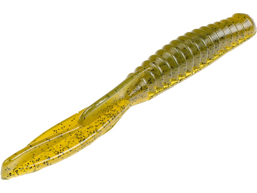 Strike King KVD Perfect Plastics Drop Shot Half Shell 3.5 Worm Bold