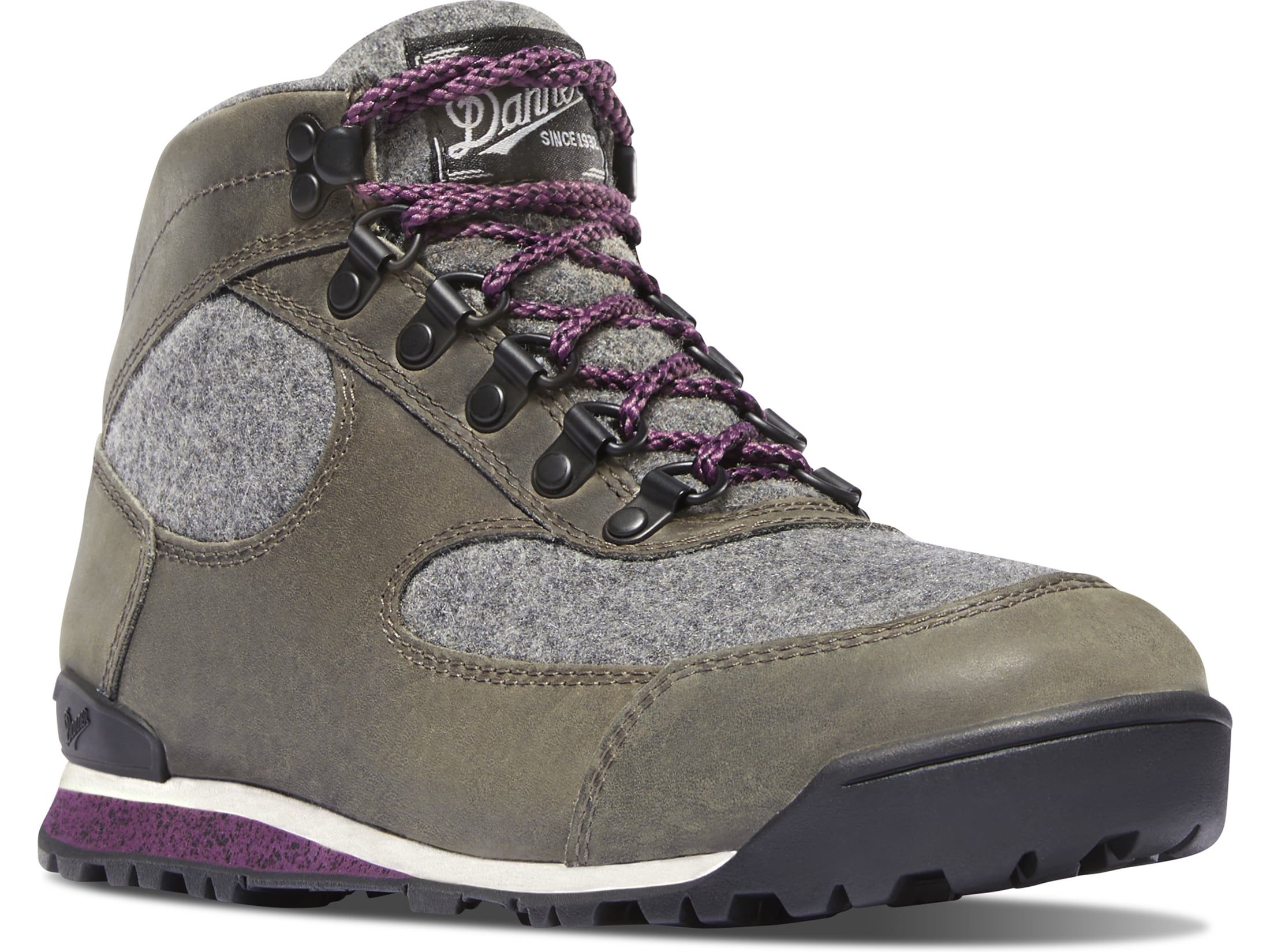 Danner Jag Wool 4.5 Waterproof Hiking Boots FullGrain Leather/Wool