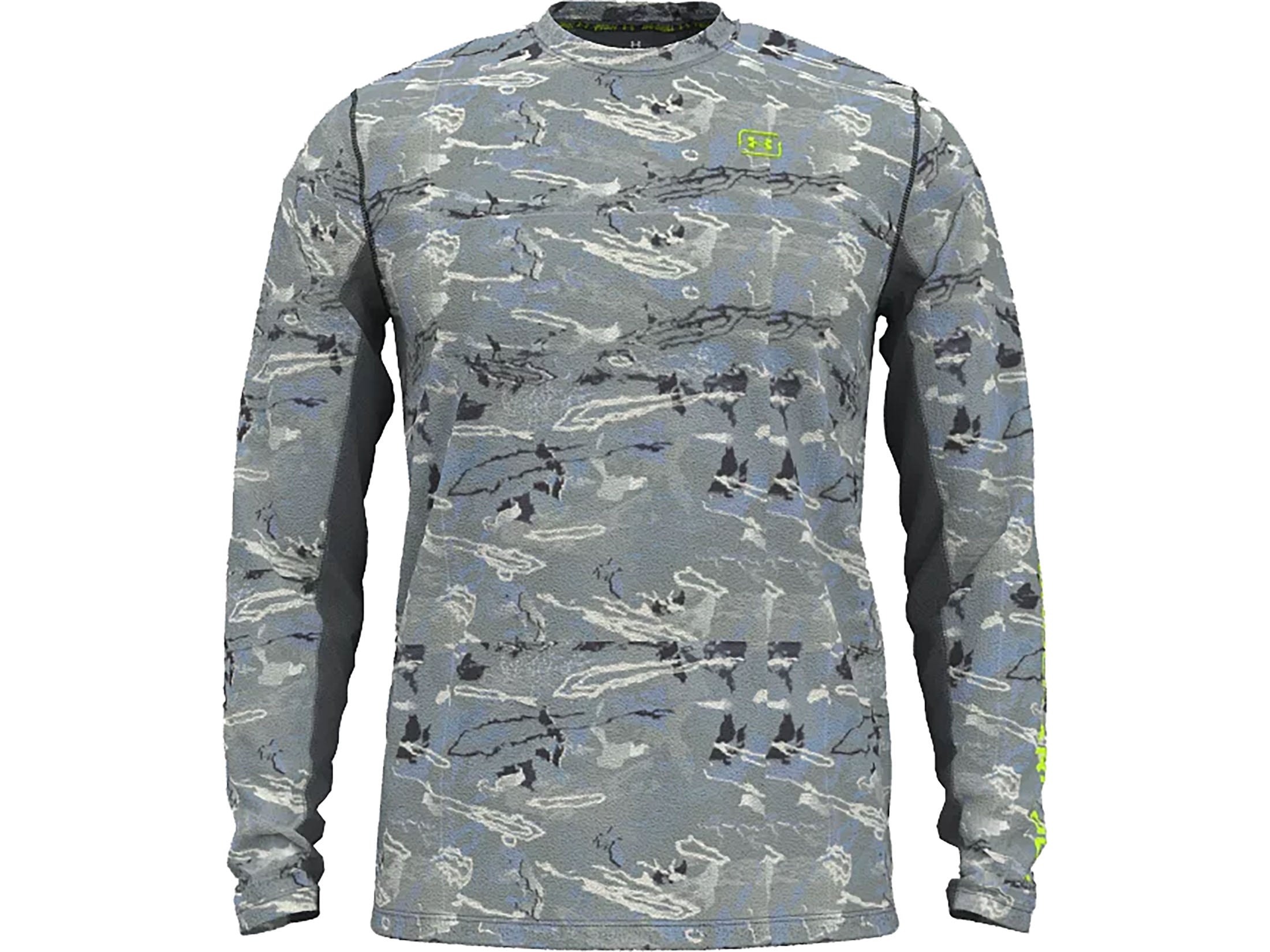Under Armour Men's IsoChill Shorebreak Camo Long Sleeve Shirt Grove
