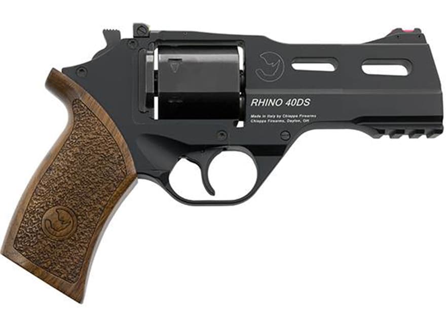 Chiappa Rhino 40DS 9mm Luger Revolver 4 Black Barrel 6 Round Walnut