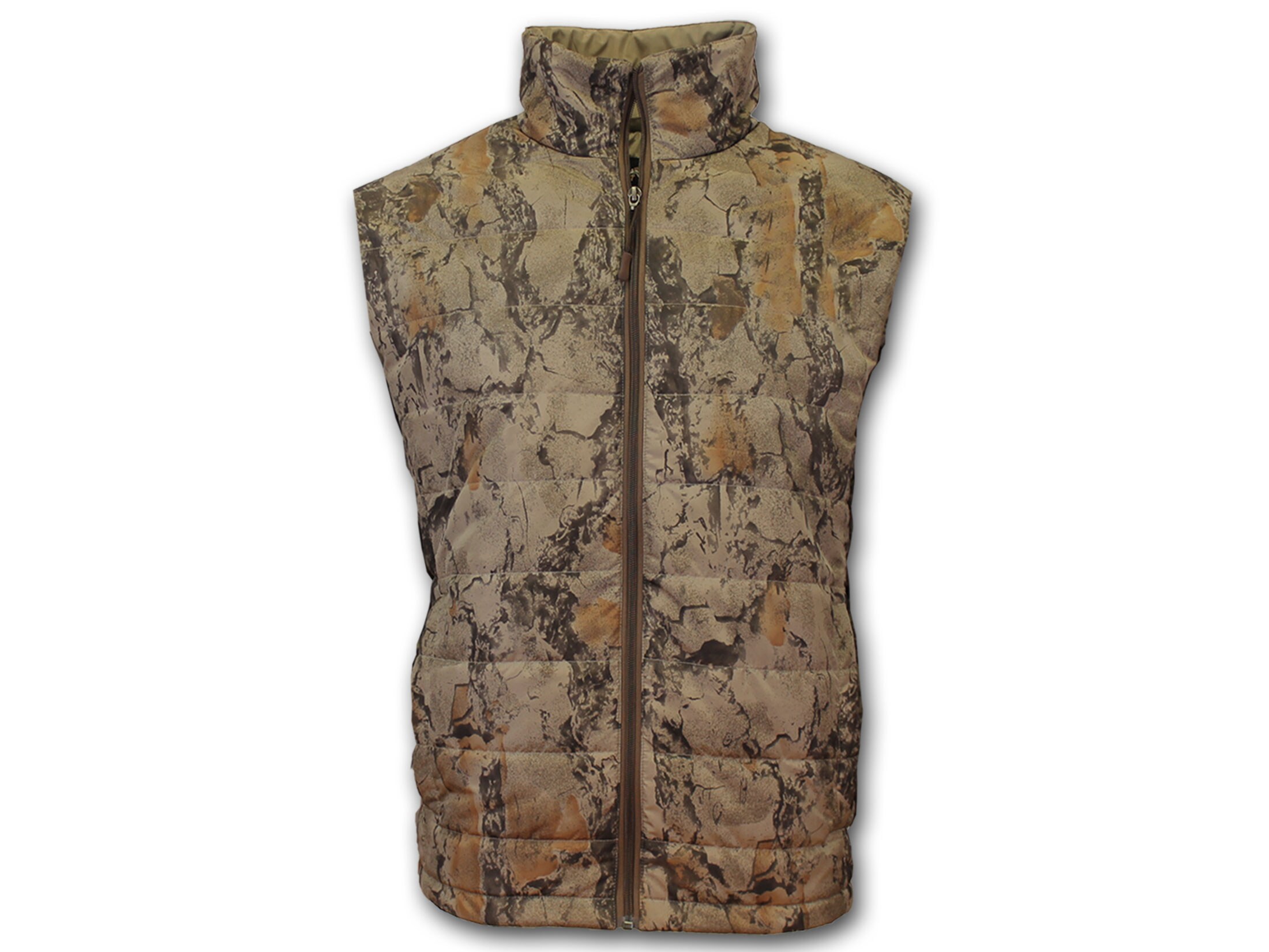 Natural Gear Men's Synthetic Down Insulated Vest Polyester Natural
