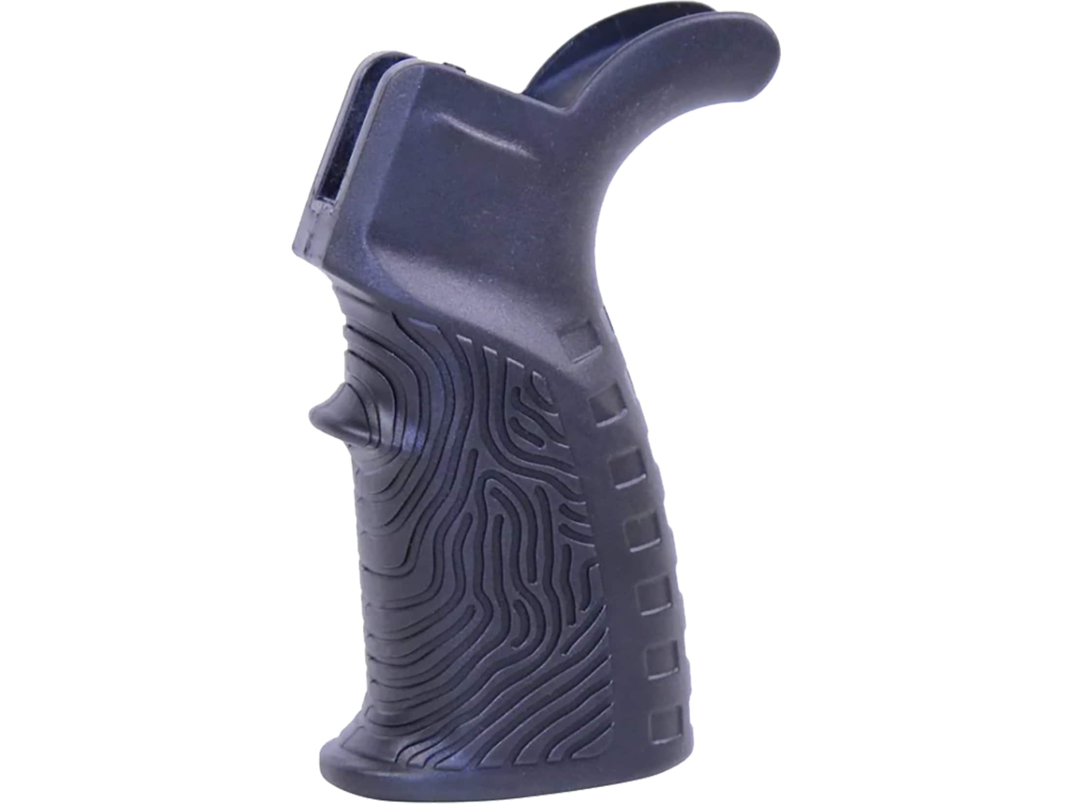 GunTec T37 Overmolded Textured Pistol Grip AR15 Rubber Black