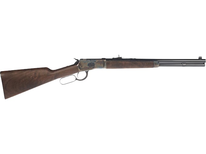 Winchester 1892 Lever Action Rifle 45 Colt (Long Colt) 18" Polished Barrel Case Colored Frame Walnut Straight Grip Stock