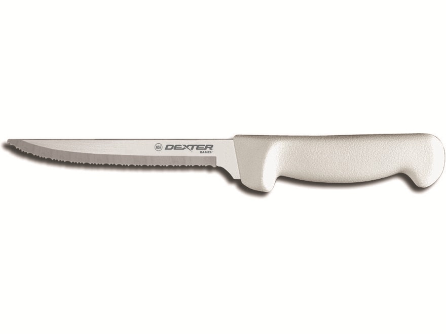 Dexter Basics Scalloped Boning Knife 6 Fully Serrated High Carbon