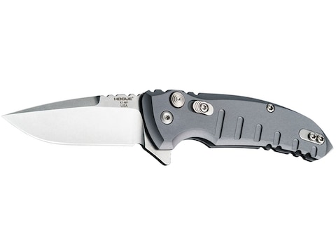 Hogue X1-MicroFlip Folding Knife 2.75" Drop Point CPM-154 Stainless Steel Blade Aluminu...