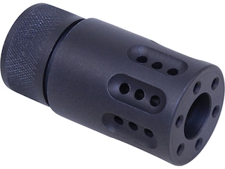 GUNTEC USA Mini Muzzle Brake with Slip Over Barrel Shroud Black