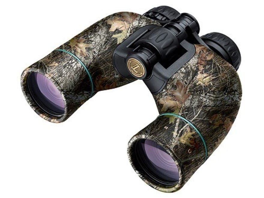 Leupold Green Ring Rogue Binocular 8x42mm Porro Prism Armored Mossy