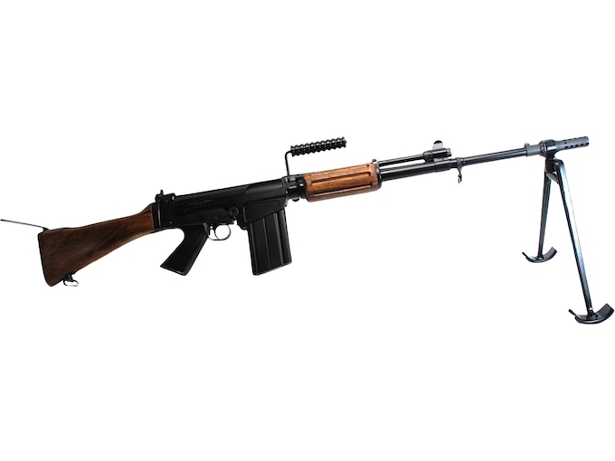 DS Arms SA 58 FALO Semi Automatic Rifle 7.62x51mm NATO 21" Matte Threaded Barrel Black Frame Walnut Pistol Grip