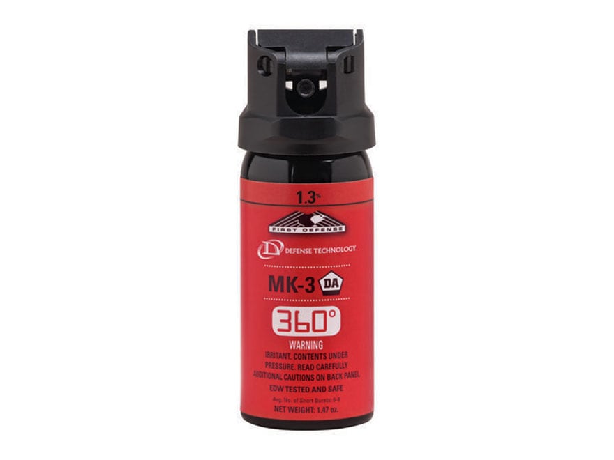 Defense Technology First Defense 360° Pepper Spray 1.47oz Aerosol MK3