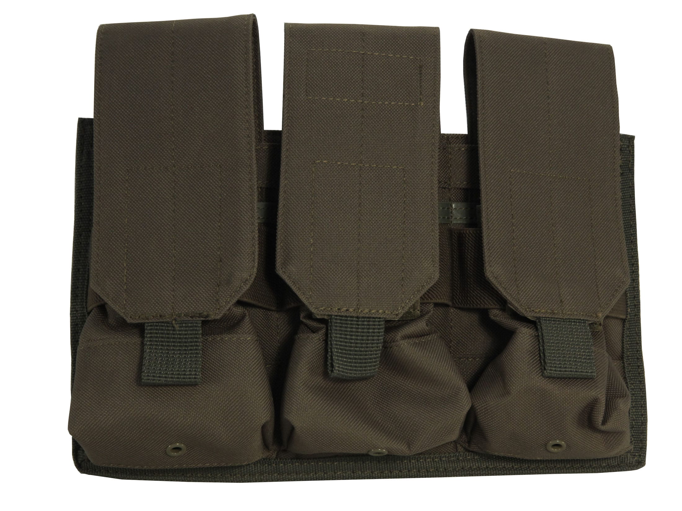 MidwayUSA MOLLE Triple AR-15 Mag Pouch Olive Drab