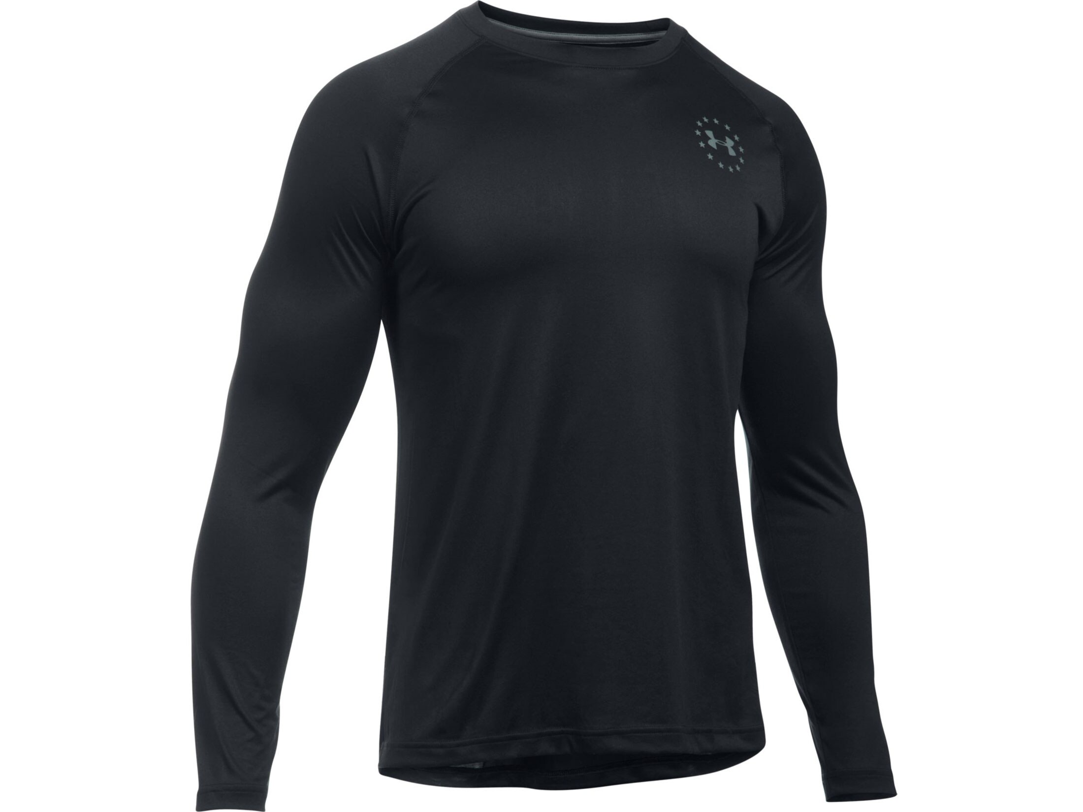 Under Armour Men's UA Freedom Tech T-Shirt Long Sleeve Polyester True