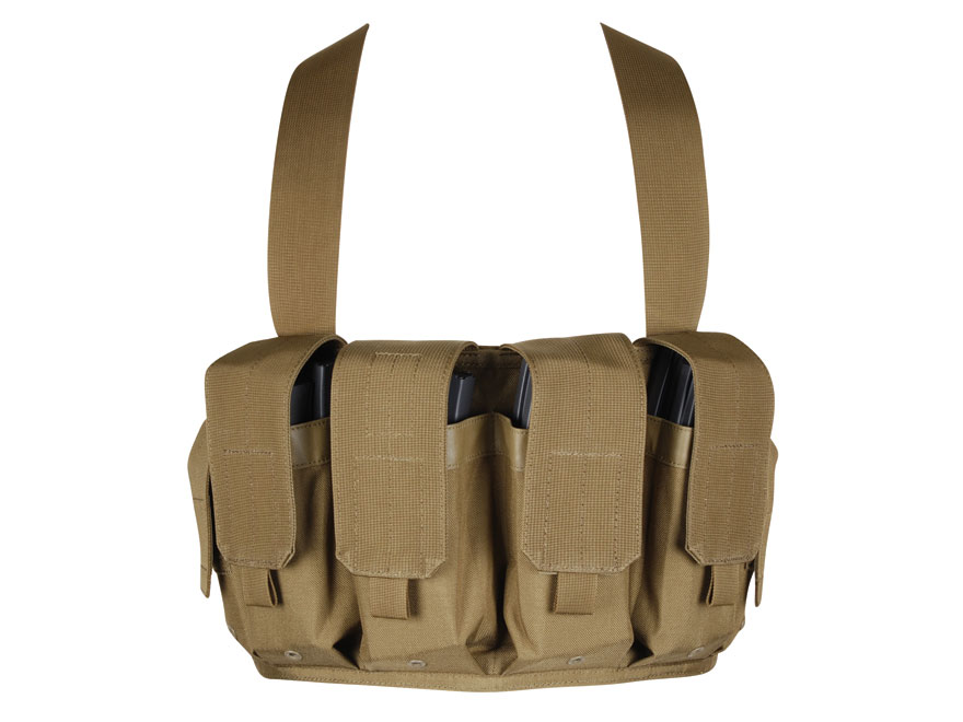 BLACKHAWK! Chest Rig Holds 8 AR15 30 Round Mag 2 Double Stack Pistol