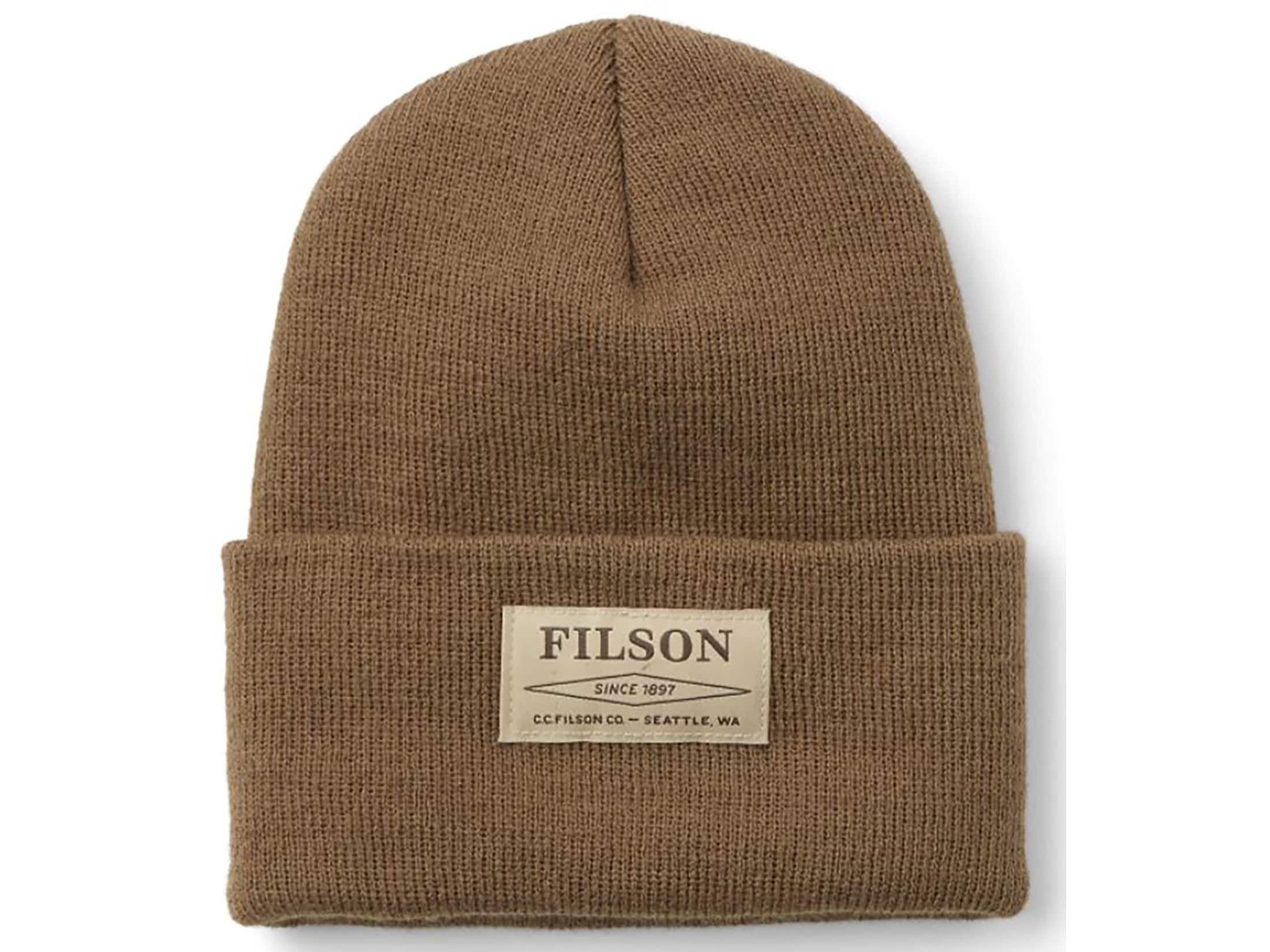 Filson Mens Ballard Watch Cap Blaze Orange