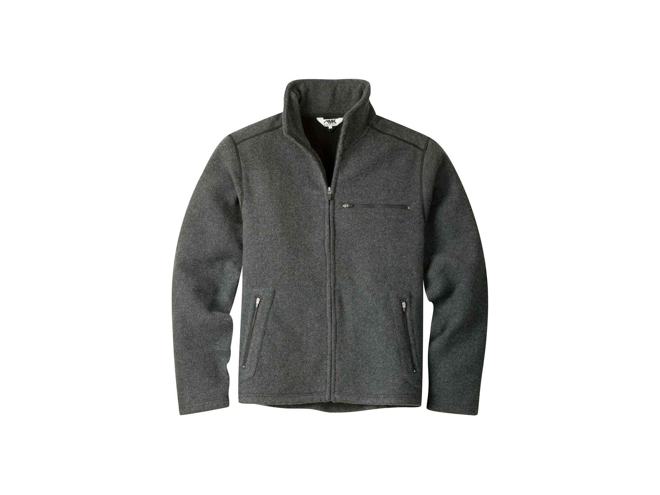 Mountain Khakis Men's Lodge Jacket Wool Polyester Black Charcoal