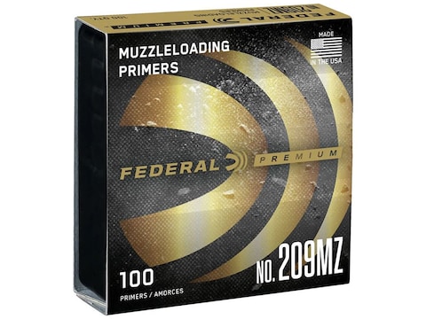 Federal Premium Primers #209 Muzzleloading Box of 100