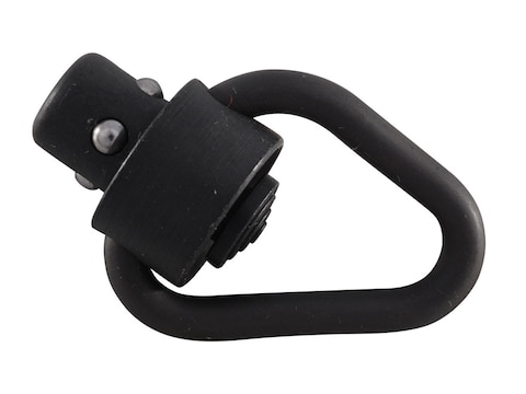 GG&G Enhanced Angular Heavy Duty Push Button Quick Detach Sling Swivel 1" Steel Matte