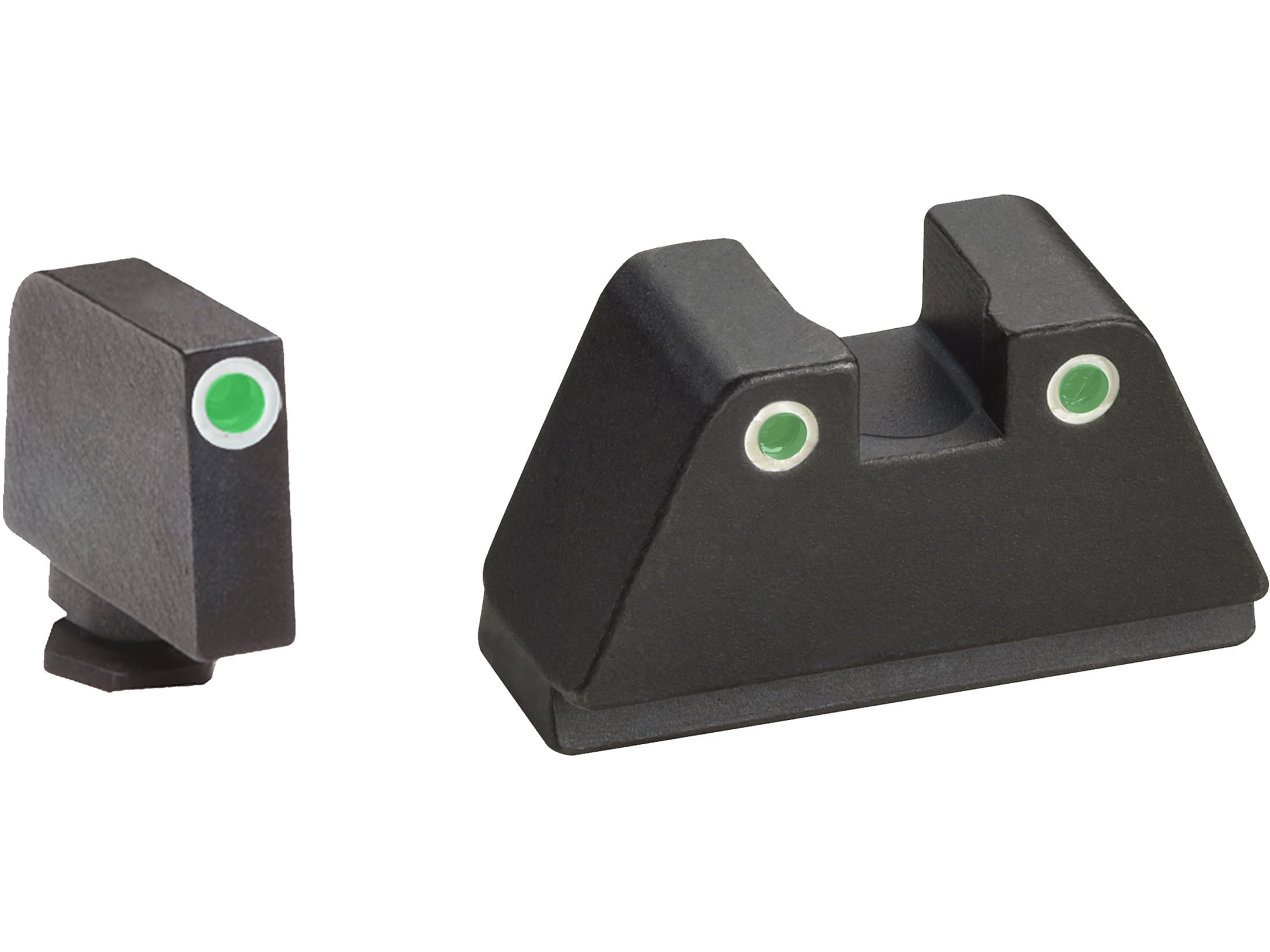 The Ameriglo XL Classic Suppressor Sight Set for Glock Pistols features tal...