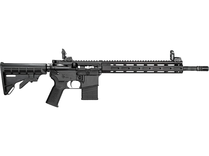 Tippmann Arms M4-22 Magnum Elite Semi Automatic Rifle 22 Winchester Magnum Rimfire (WMR) 16" Matte Threaded Barrel Black Frame Black Pistol Grip