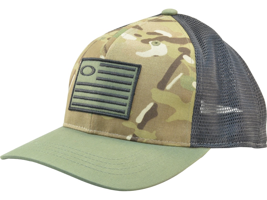 Oakley Mens Multicam Flag 110 Hat Multicam