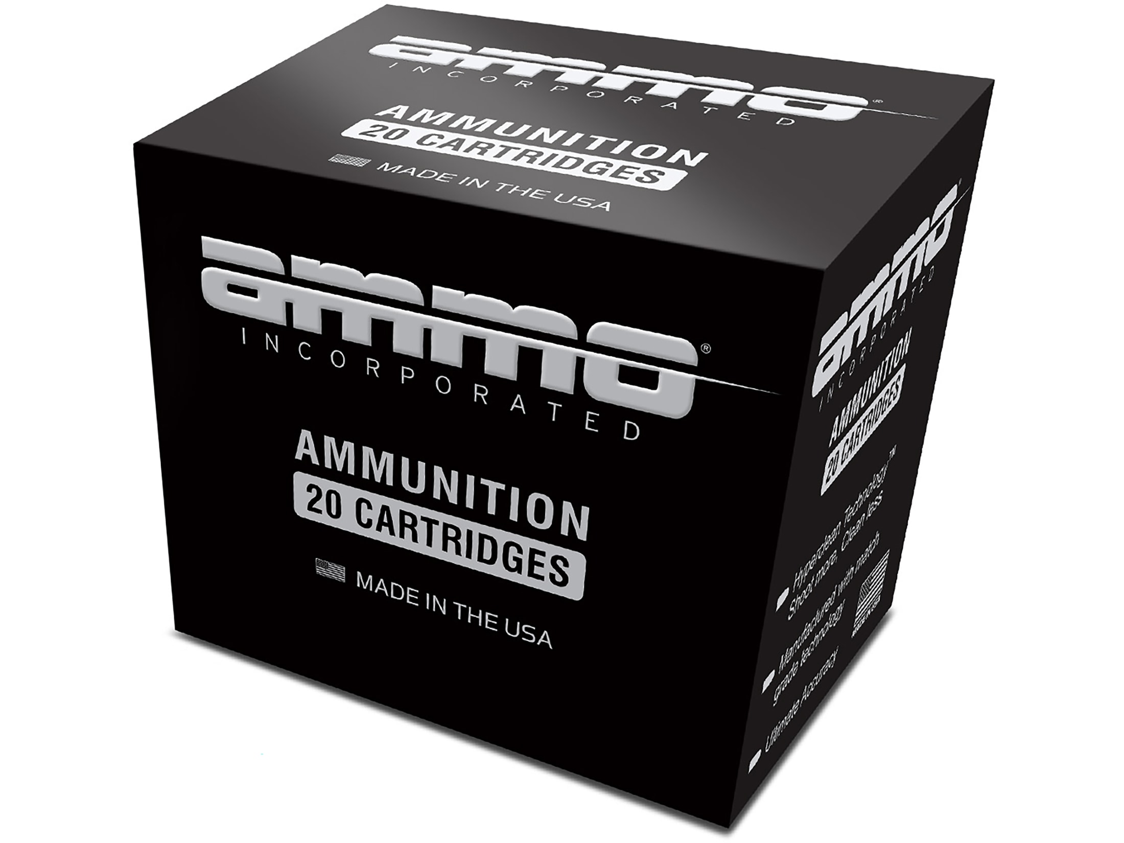 Ammo Inc. Ammo 300 AAC Blackout 110 Grain Hornady V-MAX Box of 20