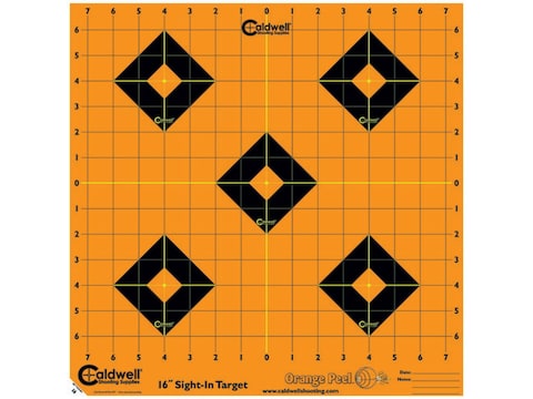 Caldwell Orange Peel 16" Self-Adhesive Sight-In Target